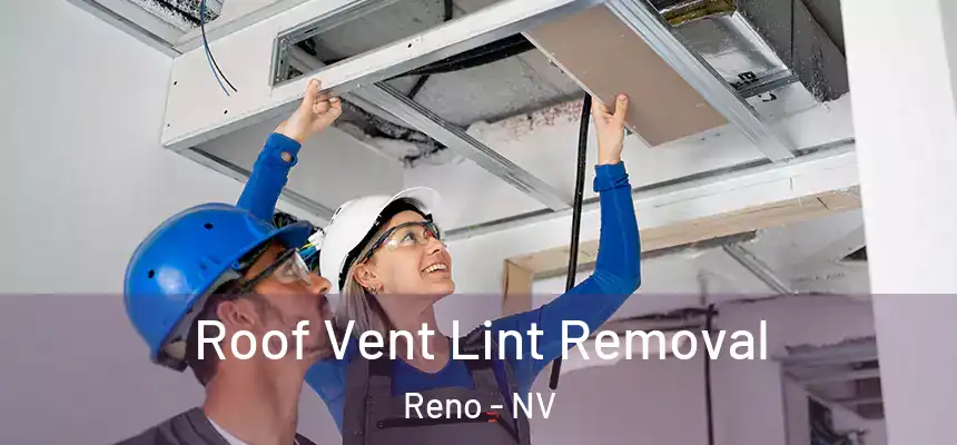 Roof Vent Lint Removal Reno - NV